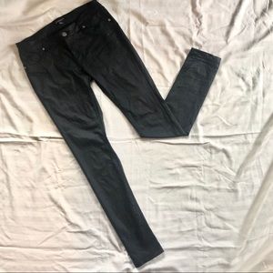 Black Faux Leather Party Pants Jeggings